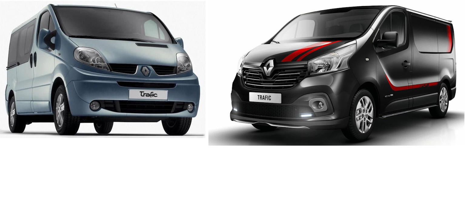 Trafic, Vivaro,Primastar 2001-2014, 2014-