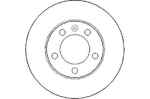 Тормозной диск Renault Master II, Movano A Тормозной диск Renault Master II, Movano A