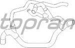 Патрубок радиатора охлаждения нижний Рено Кенго 1.9D