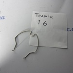 Скоба патрубка интеркулера 1.6dci Скоба патрубка интеркулера 1.6dci